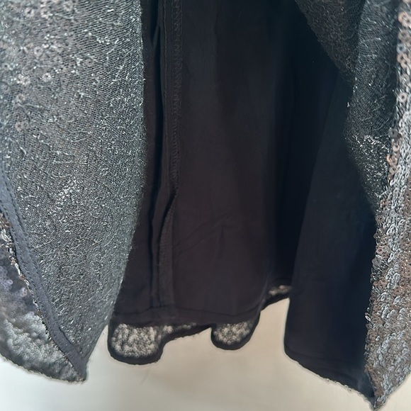 Free People Black Sequin Mini Dress, XS - Picture 5 of 7